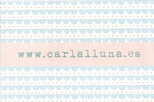 Carla Lluna, fashion desgner